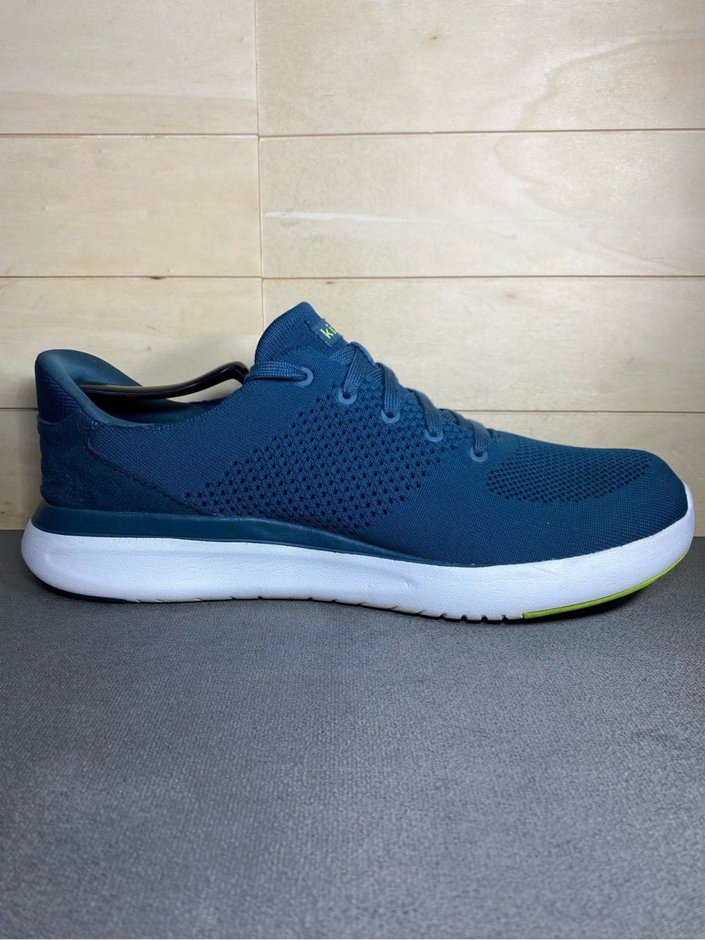 Kizik Lima Tidepool Blue Hands-Free Shoes Men's Size 11 Wide Sneakers
